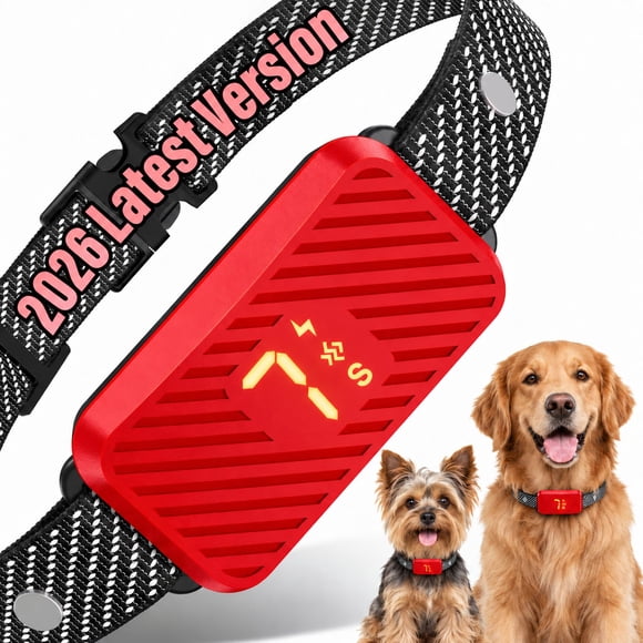 Collar Antiladridos Recargable Aotbuloi 3 Modos 7 Niveles de Sensibilidad