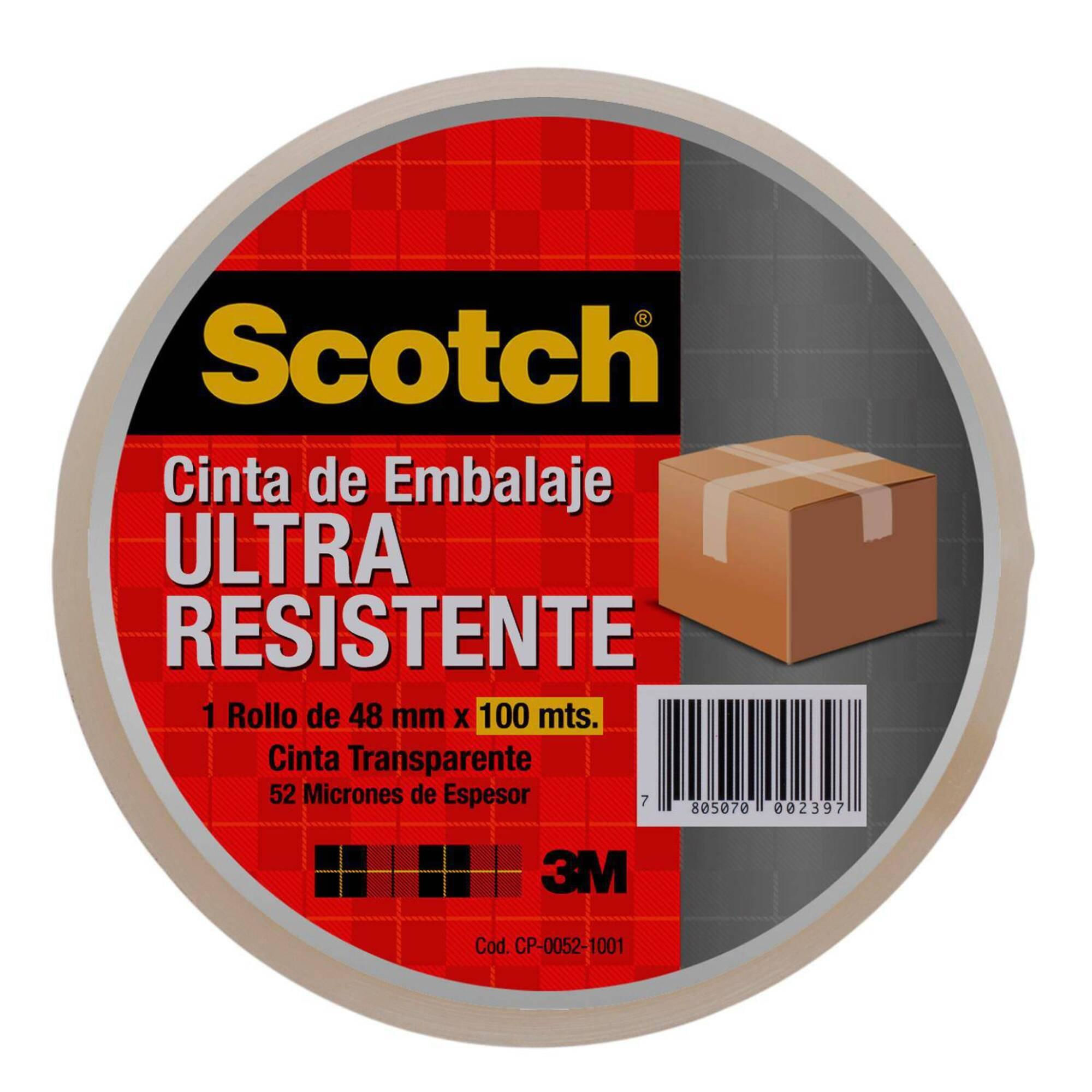 Cinta De Embalaje Ultra Resistente 48 Mm X 100 M 1 Un Scotch