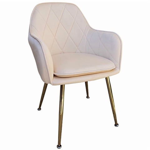 Habita2 Chile - Poltrona Velvet Lux Beige