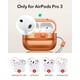 thumbnail image 2 of Funda para AirPods Pro 3 ESR 2025 con MagSafe Orange y cordón, 2 of 9