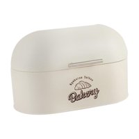 Bothyi - Contenedor De Almacenamiento De Pan De Caja De Pan De Metal Para Restaurante De Tostadas De Panadería