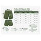 thumbnail image 5 of Short Deportivo Hombre Pantalones Cortos Secado Rápido Sport VERDE TALLA M, 5 of 5