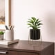 thumbnail image 2 of Porta Macetero Pedestal Maceta Plantas Metalico Decorativo gris oscuro, 2 of 9