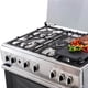 thumbnail image 4 of Cocina Gas Licuado 5 Quemadores Hsk44I25Se, 4 of 12