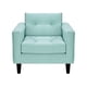 thumbnail image 1 of Sofa Retro 1c Felpa 00 Verde Agua, 1 of 6