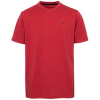 Camiseta Tommy Hilfiger Big Boys Cvc Con Cuello En V Bullseye, Talla Xl