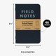 thumbnail image 5 of Cuaderno Field Notes Pitch Black Paquete de 3 Rayado 9x14 cm, 5 of 6