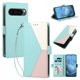 thumbnail image 2 of Funda Cartera Tricolor para Google Pixel 10 Pro XL 5G con Soporte, Verde, 2 of 6