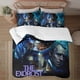 thumbnail image 1 of Juego de ropa de cama con funda nórdica estampada en 3D de El Exorcista con funda de edredón. Juego de 3 piezas que incluye fundas de almohada y funda. Mhine Was, 1 of 3
