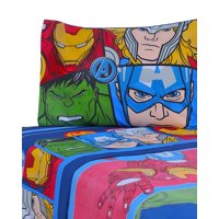 Sabanas Infantil Avenger Plaza Y Media Mashini