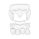 thumbnail image 4 of Pad Parches Antiarrugas Faciales Reutilizables Para Frente Líneas Finas Mejilla, 4 of 5