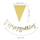 thumbnail image 3 of Pancarta de globos de cumpleaños (letras doradas en 3D). Decoración inflable para fiestas y eventos para perros y gatos. Reutilizable, ecológica y divertida. Incluye gorro de cumpleaños y globos con h, 3 of 8