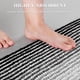 thumbnail image 5 of Juego De Alfombras Y Tapetes De Baño Chenille Color Negro 2 Piezas, 5 of 5