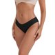 thumbnail image 4 of INSPIRE CHIC Ropa interior de mujer de cintura baja que levanta los glúteos, hilo de algodón cómodo y transpirable, 5 paquetes L 5 negro, 4 of 5