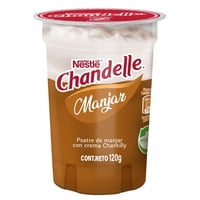 Postre Crema Manjar 120 G Chandelle