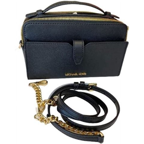 Cartera Michael Kors Crossbody M, Negro