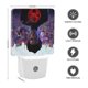 thumbnail image 2 of Miles Morales Luz nocturna LED con sensor de anochecer a amanecer para dormitorio, baño, pasillo, escaleras - Lámpara LED nocturna de enchufe, 0.5W - 1 pieza, 2 of 6