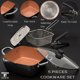 thumbnail image 3 of Juego de utensilios de cocina Moss & Stone Copper de 5 piezas con antiadherente, 3 of 7