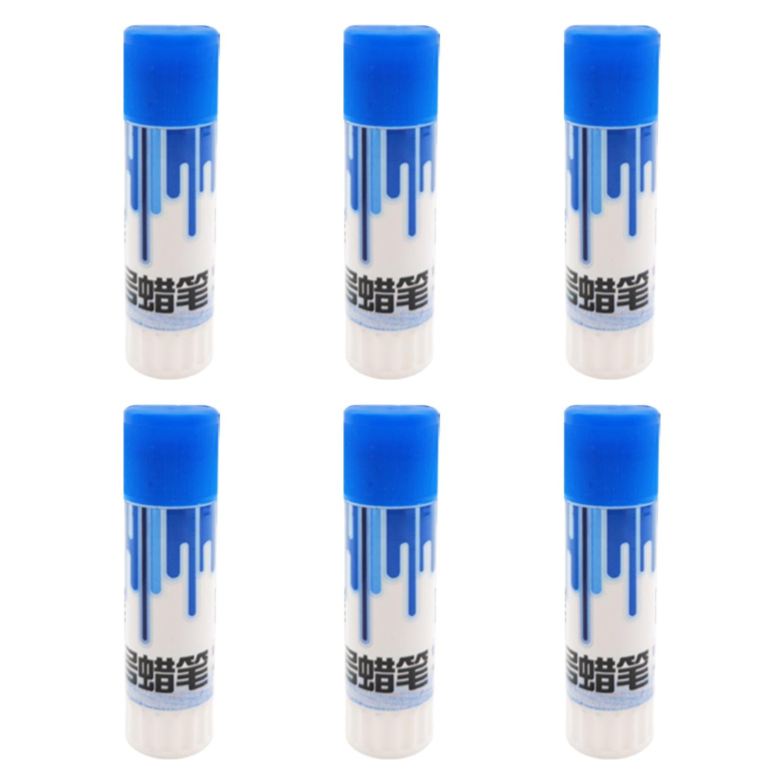 Magideal - Marcador De Identificación De Animales De Crayón De Ganado Identificación De Animales De Crayón Con Cubierta Clasificación De Ganado De Cerdo Vacolado 6 Piezas Azul