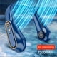 thumbnail image 1 of 1pc Portable USB Cooler Fan with 5 Speeds and Digital Display - Super Strong Technology and Bladeless Design for Outdoor Use, 1 of 3