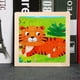 thumbnail image 1 of 11*11cm/4.33*4.33in 1pcs Wooden Jigsaw Puzzles, Children's Animal Puzzles Educational Early Education Cartoon Plane Jigsaw Puzzle Toys, For Children Kids, 1 of 5