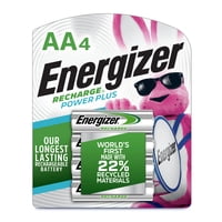 Pilas Recargables Energizer Power Plus Aa (Paquete De 4)