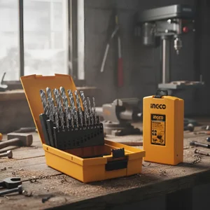 Ingco - Set De Brocas Para Metal Hss M2 Industrial 25 Piezas 1-13Mm