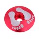 thumbnail image 5 of Bicicleta De Aleación De Aluminio Threadless Stem Headset Top Cap Cover Red Foot, 5 of 5