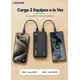 thumbnail image 3 of Power Bank Bateria Externa Cargador Portatil Para Celular Para iPhone Samsung Xiaomi 20000 Mah 22.5w Rapida Usams Cd265 Negro, 3 of 8