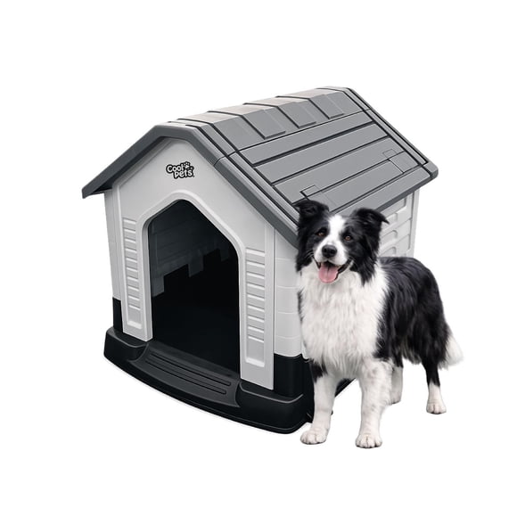 Casa Para Perro Grande Gris Coolpet 84x69x76cm
