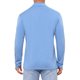 thumbnail image 3 of Edición INSPIRE CHIC Camisetas Polo de Golf para Hombre con Bolsillo, Cuello con Botones de Contraste, Mangas Largas 2XL Azul Claro, 3 of 6