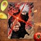 thumbnail image 2 of Tabla para Picar Artisticat - Diseño Gojo Satoru Hollow Red - 20x28 Cm, 2 of 3