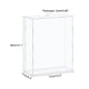 thumbnail image 2 of Caja de exhibición Uxcell Caja de acrílico Transparente Protección a prueba de polvo Vitrina 12.2x4.3x14.1" para coleccionables, 2 of 5