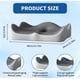 thumbnail image 2 of Cojin Lumbar Ergonomico Y Asientopara Sillas Color Grisclaro, 2 of 9