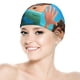thumbnail image 5 of Luca Gorro de Natación de Licra, Gorro de Baño de Tela Cómoda, Gorro Elástico Antideslizante para Hombres, Mujeres y Niños, 5 of 6