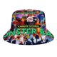 thumbnail image 1 of Fiesta de Monstruos Sombrero bucket para adultos, gorra de protección solar, sombrero de pescador plegable para viajes al aire libre, pesca y actividades de verano, 1 of 6