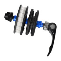 Magideal - Protector De Cadena, Arandela Limpiadora De Cadena, Protector De Liberación Rápida, Soporte Duradero Para Cadena De Bicicleta Para Volante De Eje Pasa