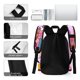 thumbnail image 5 of Rincón de Gracie-theme Backpack, Campus style schoolbag Bookbag with Adjustable Shoulder Straps And Large Zip Compartment, Unisex Travel Bags.42x30x15cm, 5 of 6