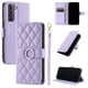 thumbnail image 1 of Funda Acolchada con Anilla y Correa para Samsung Galaxy S22 Plus Slots para Tarjetas Morado, 1 of 5