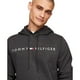 thumbnail image 2 of Sudadera con capucha Tommy Hilfiger Logo para hombre gris talla M, 2 of 3