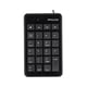 thumbnail image 2 of Teclado Numerico Portatil Usb 23 Teclas Negro K200, 2 of 5