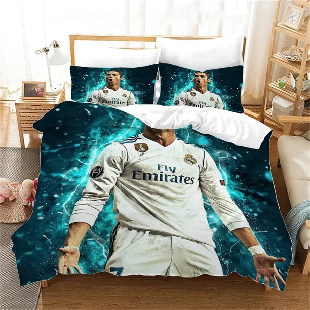 x337 Bed Sheets Digital Printed Three-piece Set (Does Not Include Pillow Core) R-Rona Bed Linen Sets Duvet Cover Set ldoesTwin Size Bedding 3-Piece Bedding Set (1 Duvet Cover + 2 Pillow Shams) nj337
