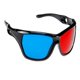 thumbnail image 4 of Gafas 3D Azules Rojas Con Marco Negro Para DVD De Juegos De Películas Anaglifos Dimensionales, 4 of 5
