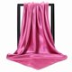 thumbnail image 1 of Xiao Hua Conjunto de 3 pañuelos de seda rosa oscuro de 35,43 × 35,43 pulgadas, pañuelo cuadrado de satén suave para mujer, accesorio de moda para el cabello., 1 of 3