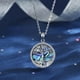 thumbnail image 2 of Collar arbol de la vida tornasol plata 925, 2 of 3