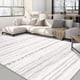 thumbnail image 1 of Alfombra Area Nakagishi, lavable, bohemio, moderna, 6 x 9 pies, gris, 1 of 9