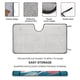 thumbnail image 2 of Navidad: Bienvenidos a Villa Quién Parasol para Parabrisas Delantero Protector Plegable, Visera Solar para Auto Bloquea Rayos UV Mantiene tu Vehículo Fresco140cm*76cm, 2 of 6