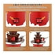 thumbnail image 3 of Mini Fuente De Fondue De Chocolate 3 Niveles Olla Calentar, 3 of 3