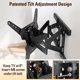 thumbnail image 5 of Soporte de pared para TV Mounting Dream de 26 a 75 pulgadas, movimiento completo, 5 of 9