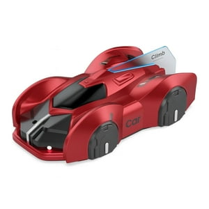 Fliperex - Auto A Control Remoto De Pared Trepa Muros Antigravedad Rojo
